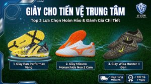 giày cho tiền vệ trung tâm